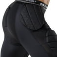 thumbnail image 6 of McDavid RivAdult Large Integrated 5-Pad Girdle Black Adult Large, 6 of 7