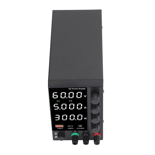 Fuente De Alimentación CC DPS3010U Fuente De Alimentación Regulada Conmutada De Escritorio 0-30V 0-10A Con Interruptor De Alarma De Cortocircuito OCP Baja Ondulación Y