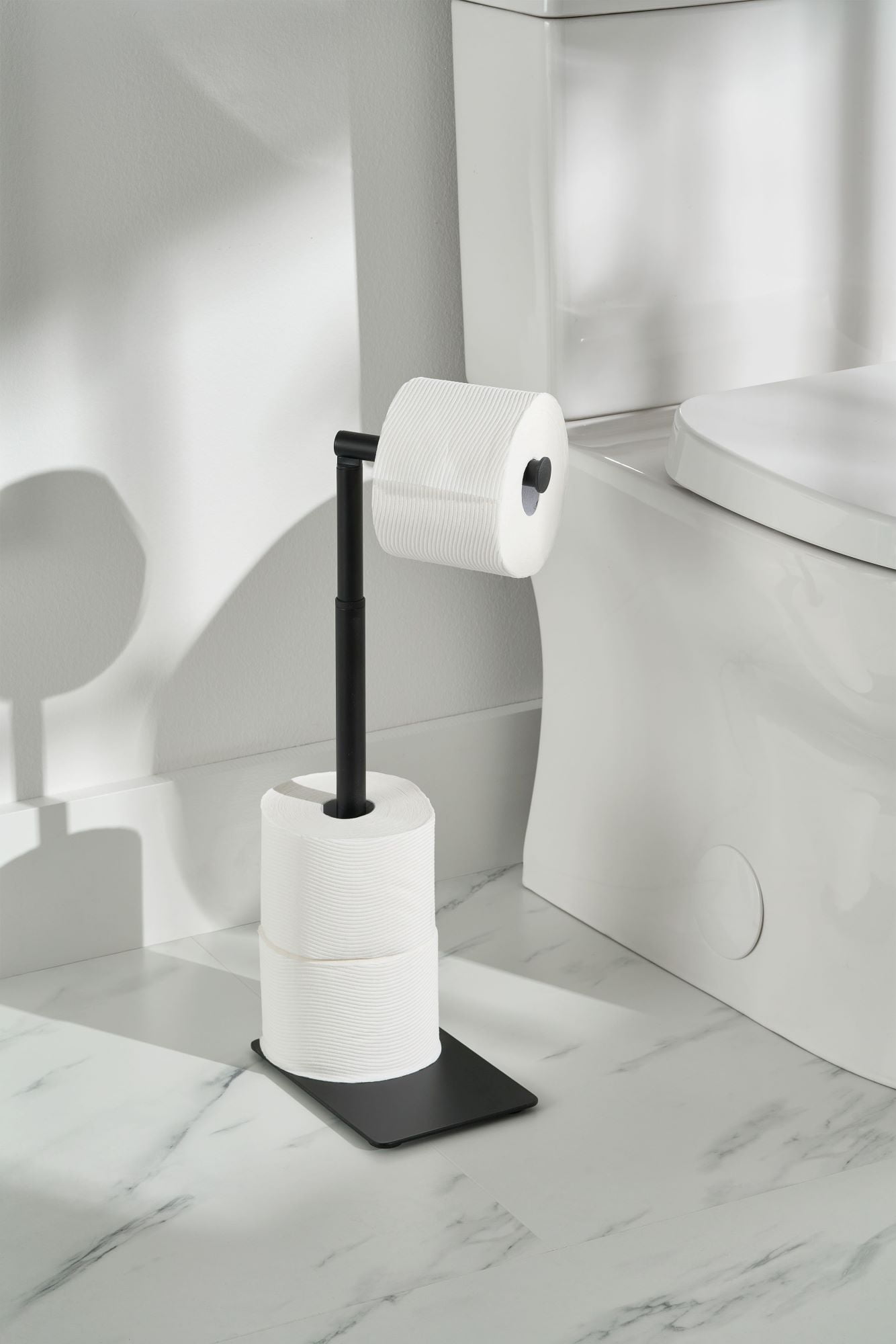 Better Homes & Gardens Free Standing Matte Black Tissue Paper Holder