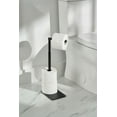 thumbnail image 4 of (2 pack) Better Homes & Gardens Free Standing Matte Black Tissue Paper Holder, 4 of 7