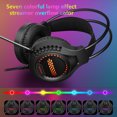 thumbnail image 3 of Gwong Electrónica ARQUIDAD AK3 AURICULAR AURICULAR LUMINOUS RGB EFECTO LIGHTE SOBRE EL AURICANTE DE GAMINJO ESTÉREO CON MICO PARA EL GAMER, 3 of 6