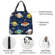 thumbnail image 4 of Easygdp Planets and Stars Bolsa Térmica Premium - Tela Oxford Impermeable, Gran Capacidad, Bolsillo Frontal, Unisex para Trabajo, Escuela, Actividades al Aire Libre y Picnics, 4 of 8
