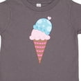 thumbnail image 4 of Inktastic Valentine's Day Ice Cream Cone Boys or Girls Toddler T-Shirt, 4 of 5