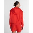 thumbnail image 5 of Athletic Works Women's and Women's Plus Full Zip Fleece Hoodie, Sizes XS-4X, 5 of 7