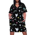 thumbnail image 1 of Martini party-vestido de noche holgado con bolsillos para mujer traje de lujo para fiesta de graduación boda playa, 1 of 6