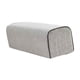 thumbnail image 4 of Cojín ergonómico portátil de lino para reposabrazos de sofá, espuma de alta densidad gris, 4 of 8