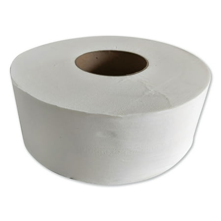 GEN JRT Jr. Jumbo-Junior Toilet Paper, 2-Ply, White, 3.1" x 1,000 ft, 12/Carton