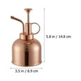 thumbnail image 2 of WAXIAYU Metal Water Bottle Mist Spray Vintage Plant Mister for Garden Plants, 2 of 6