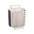 thumbnail image 3 of Cesta de ropa sucia plegable para el hogar, cesta de almacenamiento de artículos diversos para el baño sin perforaciones, cesta de ropa sucia, ropa de baño, 3 of 6