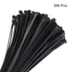 thumbnail image 3 of 200 piezas de 16 pulgadas 40 lbs bridas de cable autolock extra largas envolturas de bridas de nylon 3/16" para gestión de cables, negro, 3 of 6