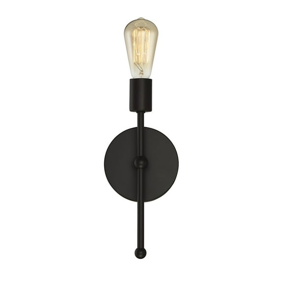 Savoy House Meridian 1 Light Wall Sconce - Oil Rubbed Bronze - M90005-13