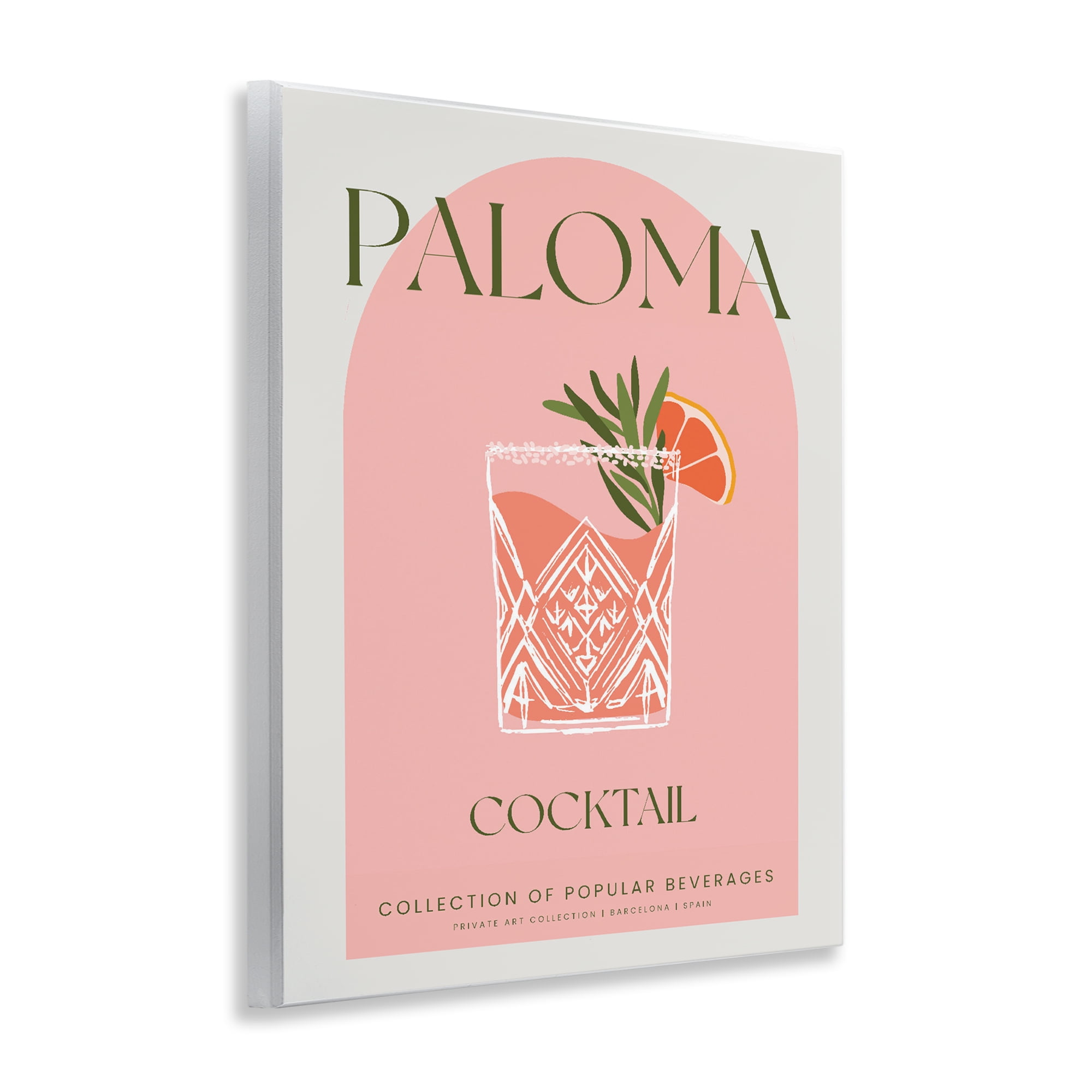 Stylish Retro Paloma Wall Plaque Art, design by Lil' Rue
