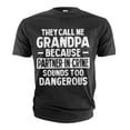 thumbnail image 3 of Funny Grandpa Shirt Grandfather Gifts Humor Joke Shirt Grandpa Birthday Gift Tee (XX-Large Navy Blue), 3 of 7