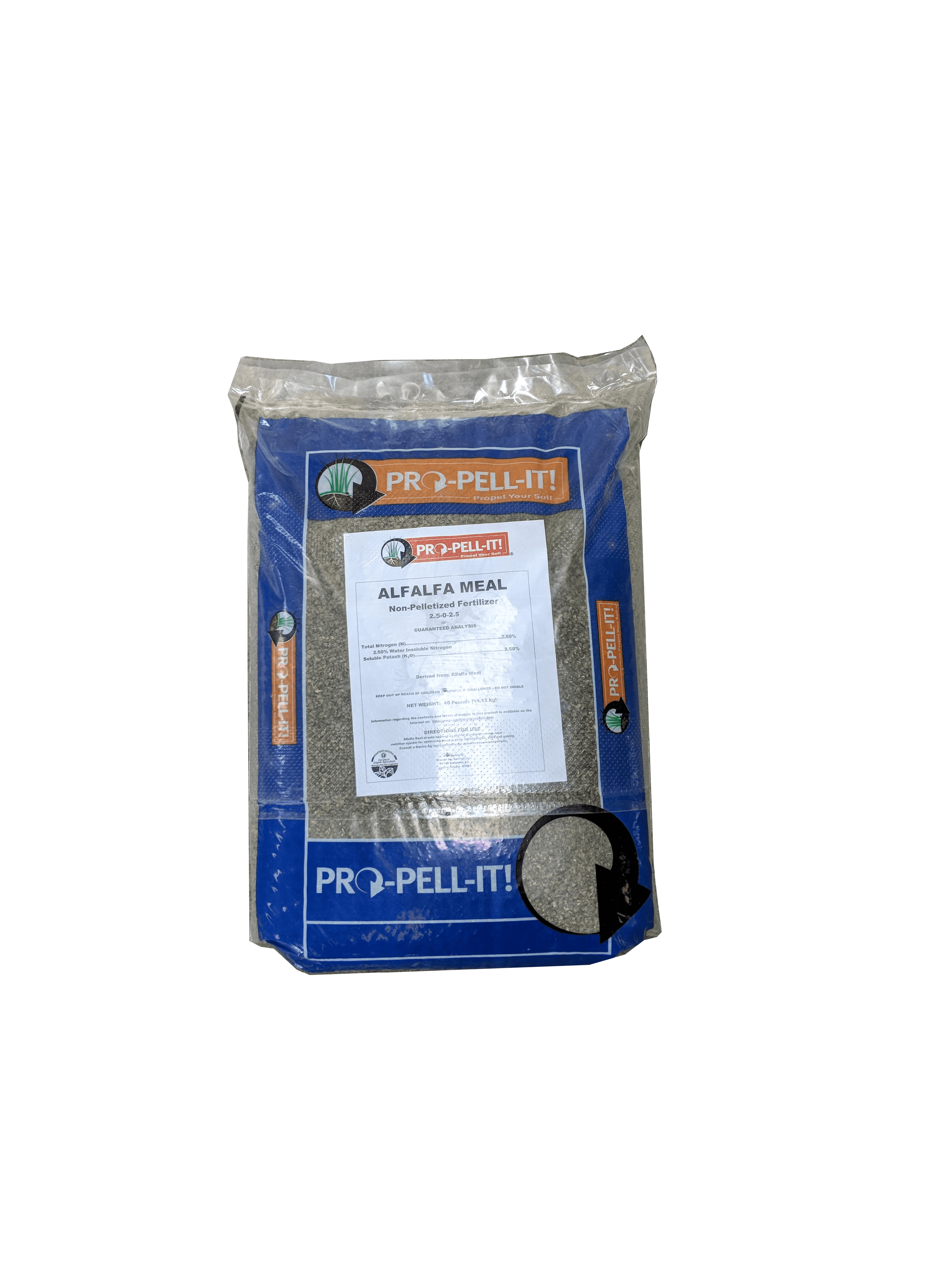 Pr0Pell It 40 Pounds Organic Alfalfa Meal Fertilizer 2.800.292.40
