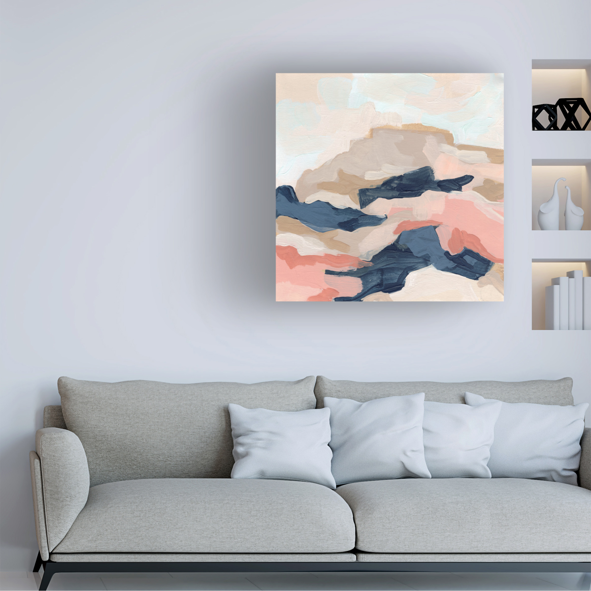 June Erica Vess 'Dappled Mesa II' Canvas Art