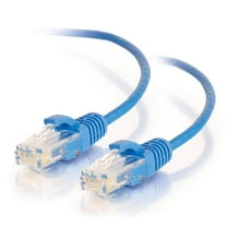 C2G 0.5FT Cat6 UTP 28AWG BLUE