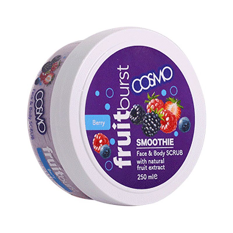 Pack of 2 Assorted Face & Body Scrub Fruit Burst Smoothie Removes Dead Cell 8.4 Oz (Jar) - Apricot & Peach and Berry - image 3 of 3