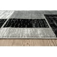 thumbnail image 2 of L'Baiet Verena Geometric Area Rug Black Grey 8' x 10' Large Area Rugs Carpet for Living Room, Bedroom, Dining Table, Office, Hallway, Foyer | Neutral Colorful Modern Abstract Home Decor, 2 of 7