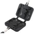 thumbnail image 1 of Taiyaki Fish Shape Cake Pan Waffle Cake Maker Pan Fish-Shaped Pancake Double Pan Mold, 1 of 8