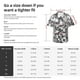 thumbnail image 5 of Balery Monochrome Botanical Illustration Camisas hawaianas de manga corta para hombre, camisas playeras de corte holgado, camisas de vacaciones con botones,3X-Large, 5 of 7