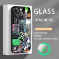 thumbnail image 3 of Funda de teléfono B-Beetlejuice 2 para iPhone 16, 15, 14, 13, 12, 11, X, XR, XS, XSMAX, 8 Plus, Mini Pro Max, funda de vidrio magnética, 3 of 5