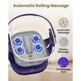 thumbnail image 3 of Masajeador Puboo Electric para baño de pies con control remoto, 16 bolas de masaje, 3 of 8