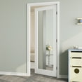 thumbnail image 2 of 1-Lite Mirror Door Slab with/without Prehung Kit, White, 2 of 9