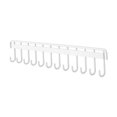 thumbnail image 3 of Soporte para Raquetas de Bádminton Y Tenis Estante Organizador Colgador de Pared Construcción Metálica Robusta Adecuado para Garajes Gimnasios Y Escu 12 ganchos blancos, 3 of 8