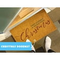 thumbnail image 5 of Christmas Holiday Doormat Polyester Non- Absorbent Decorative Mat for Living Room Dormitory Kitchen Bathroom, 5 of 5
