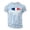 Light Blue, variant on Crew Neck Short Sleeve Tee With City Letter Print – Classic Casual Shirts For Everyday Wear Lightweight Breathable Blend Modern Everyday Top For Mens