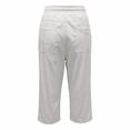 thumbnail image 4 of Kelon Women's Casual Pants, Womens Capris with Pockets Loose Fit Casual Capri Pants Dressy Lightweight Ladies Baggy Cargo Pants for Hiking, 2XL, 4 of 4
