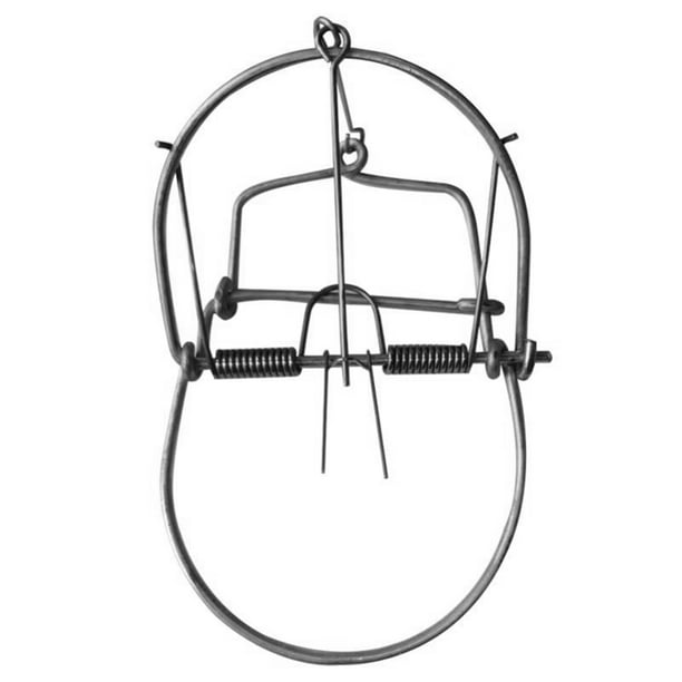 Trampa grande de Metal para ratones trampa para ratas trampa de Ehuebsd resorte jaula para roedores Control de ardilla comadreja herramienta de Control de plagas