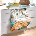 thumbnail image 2 of Yayeee Magnetic Dishwasher Cover for The Front Decoration Home Kitchen Machine Sticker Protector, Pink Cityscape Painting, 2 of 6