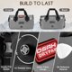 thumbnail image 3 of Waterproof Duffel Bag - Motorcycle Dry Bag Tail Bag with Large Storage Space, Waterproof Luggage Duffle Bags with Outer Mesh Zipper Pocket for Camping, Kayaking, Fishing & Traveling, 3 of 5