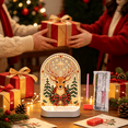 thumbnail image 6 of KRONDO Christmas Diaamond-Art Night Light, 3D Pear-l Painting Kit with Warm LED Base for Beginners, 6 of 7