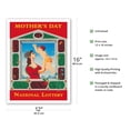 thumbnail image 2 of Mothers' Day - French National Lottery - Vintage Advertising Poster by F. Lesourt c.1963 - Bamboo Fine Art 290gsm Paper (Unframed) 12x16in, 2 of 4