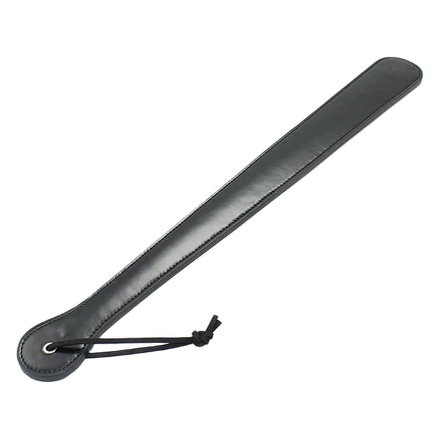 48CM PU Leather Paddle ,Riding Crop Horsewhips Bat Spikes' P2C0