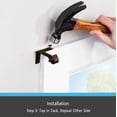 thumbnail image 5 of Kenney Fast Fit 5/8" No Measure Curtain Rod Brackets, Set of 2, Oil Rubbed Bronze, 5 of 7
