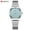 White case and blue color, variant on Ladies' watches, fashionable women's watches, casual steel strap watches, luminous watches