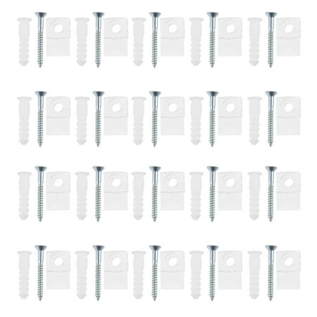 

Clips Mirror Fixing Retainer Hanging Clear Holder Hangers Fasteners Door Kit Mount Plastic Panel Hanger Attaching Clamp