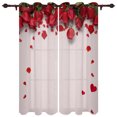 thumbnail image 2 of Hawaii Garden Trees Valance Window Curtains for Living Room Bedroom Kitchen Home Ready-made Youth Room Window Curtains, 2 of 7