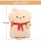 thumbnail image 4 of Toast Bread Pillow Funny Food Plush Toy Pillows Small Cute Stuffed Plush Toast Sofa Pillow (Toast, Brown), 4 of 4