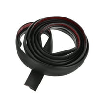 Tineasur Black PVC Car Window Seal p Universal Weatherstripping for Windshield and Doors