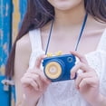 thumbnail image 3 of Neckband Mini Fan, Cooling Fan?Silent?Strong Wind?Rechargeable?Cartoon Camera Neckband Mini Bladeless Fan?for Dormitory?, 3 of 5