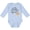 AE-Light Blue, variant on Inktastic I Love My Yaya to the Moon and Back Boys or Girls Long Sleeve Baby Bodysuit