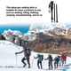 thumbnail image 5 of Sticking Sticks Mochila al aire libre Telescópico Polacos para caminar Escalada Escalada Amplia EVA Aleta de montaña Aleación de aluminio Azul Monstrate OD003555-03, 5 of 7
