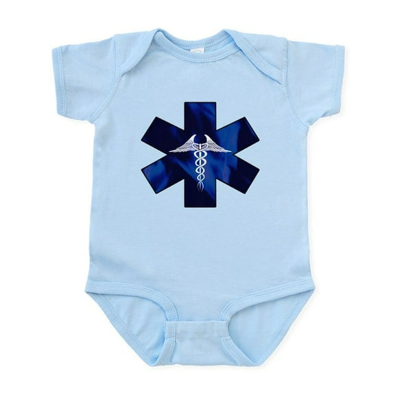 CafePress - Ems Body Suit - Baby Light Bodysuit, Size Newborn - 24 Months