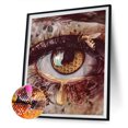 thumbnail image 1 of Cuadros Decorativos Kit de pintura de diamante 5D DIY ojo abstracto completo taladro redondo mosaico cuadros de pared Tmvgtek embutido en tela, 1 of 9