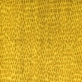 thumbnail image 1 of Ahgly Company Indoor Square Abstract Yellow Modern Area Rugs, 6' Square, 1 of 4