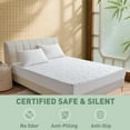 thumbnail image 2 of Queen Waterproof Mattress Protector,Rayon Made from Bamboo Mattress Pad Cover, Soft Breathable Cooling Mattress Pad Cover, Mattress Protector up to 21in Deep Pocket Tightly Fitted Mattress Protection, 2 of 8